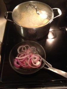 cooking, cooking away