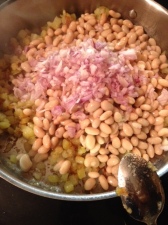 potatoes and beans